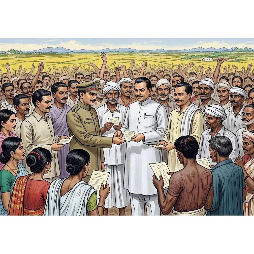 Land reforms and agriculture Tnpsc notes