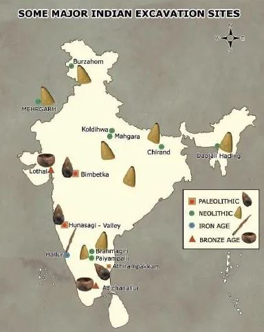 paleolithic sites in india