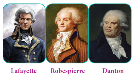 Lafayette Robespierre Danton